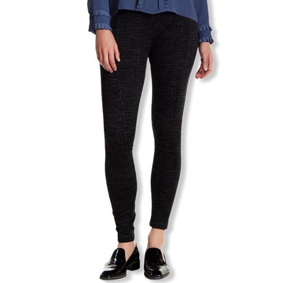 Lysse Grey Boucle Print Mara Seamed Stretch Leggings - Picture 1 of 14